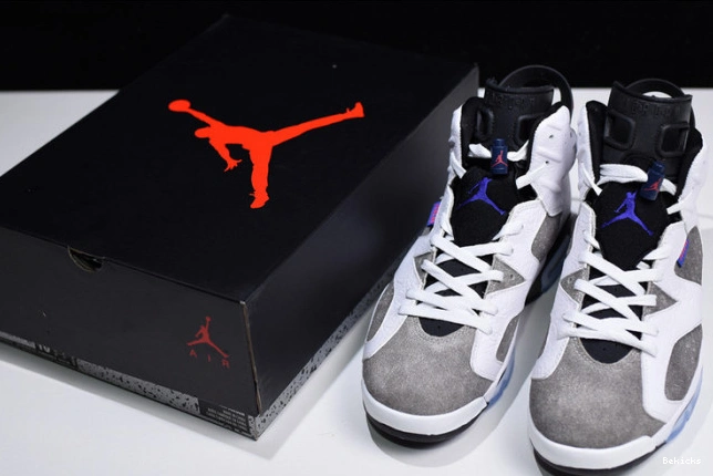 Reps BK grey flint air 6 ci3125-100 jordan 1124